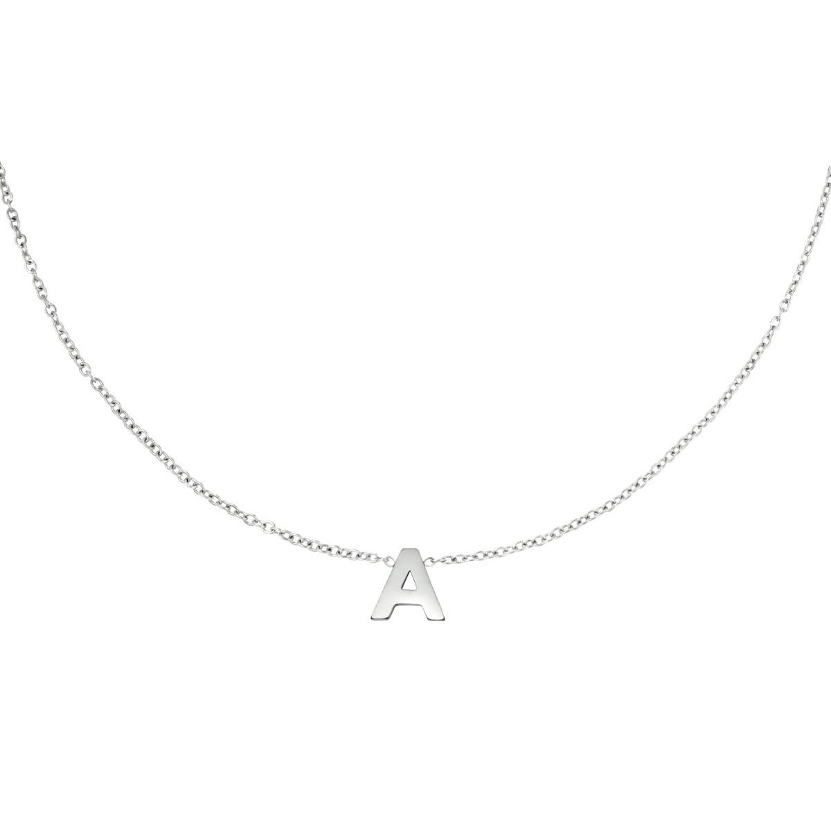 Ketting Initiaal Zilver