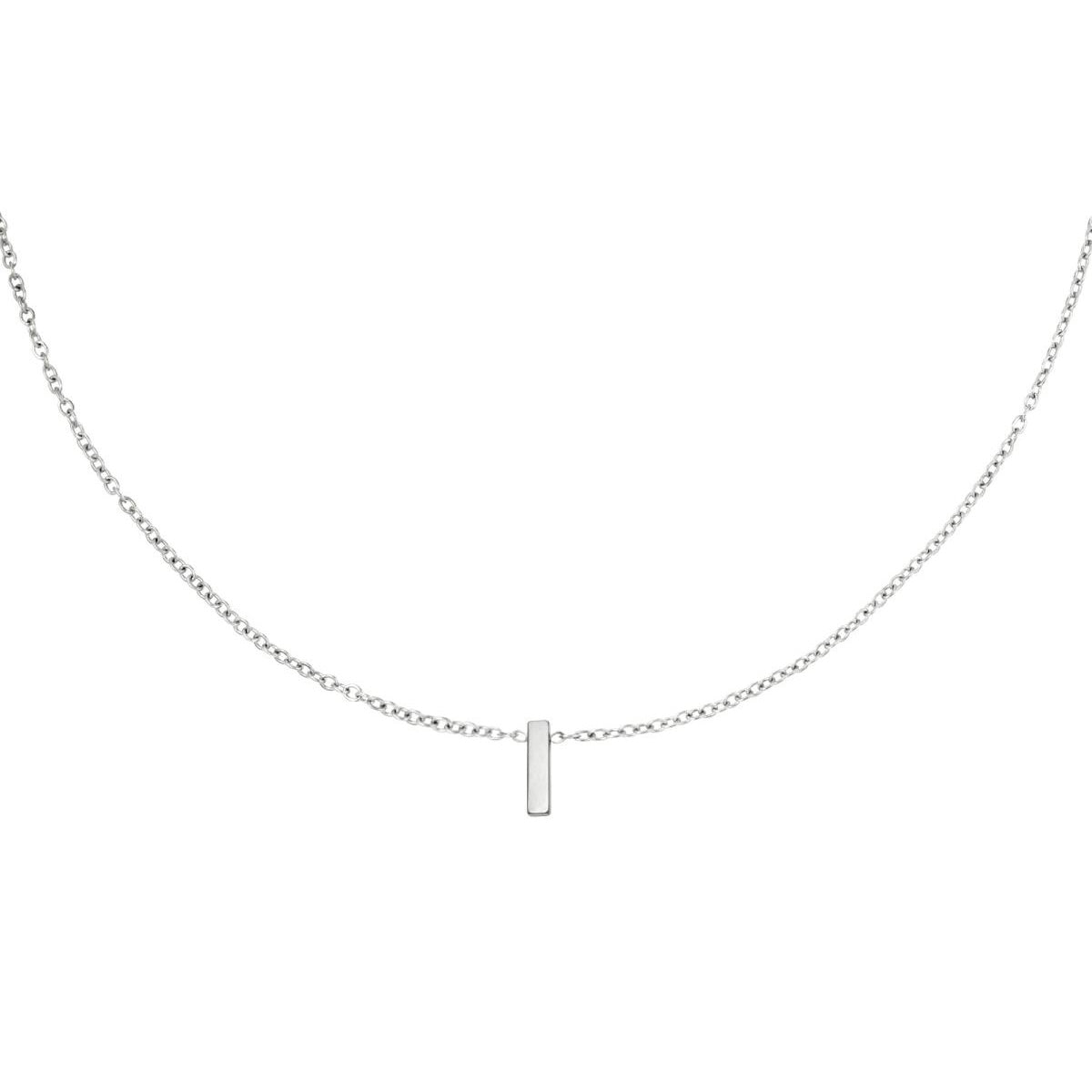 Ketting Initiaal Zilver