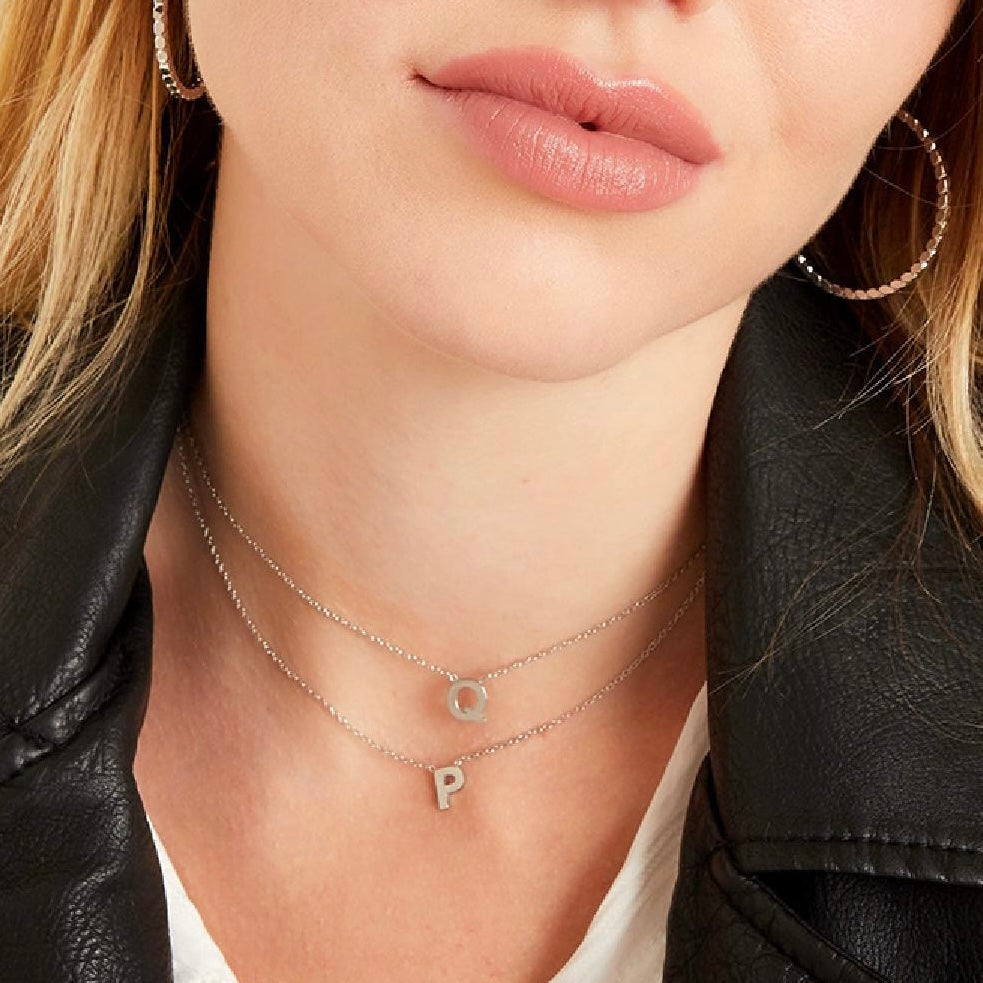 Ketting Initiaal Zilver