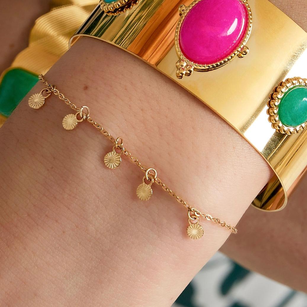 Armband ronde bedels