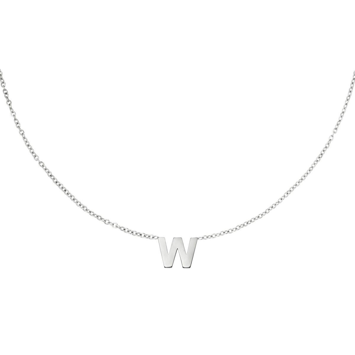Ketting Initiaal Zilver