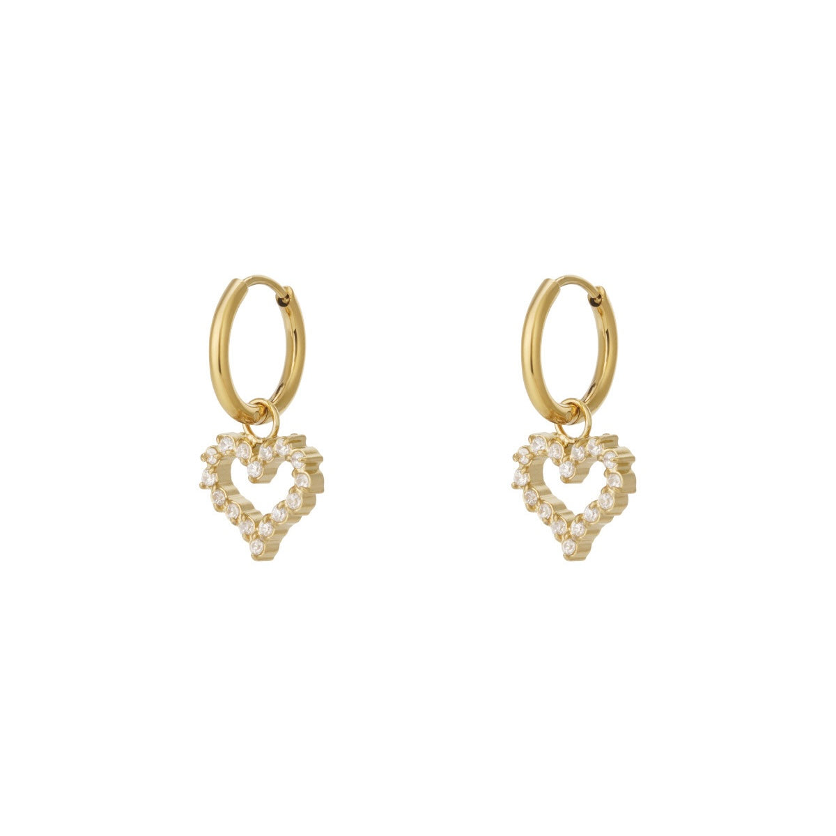 Oorbellen met Strass steentjes