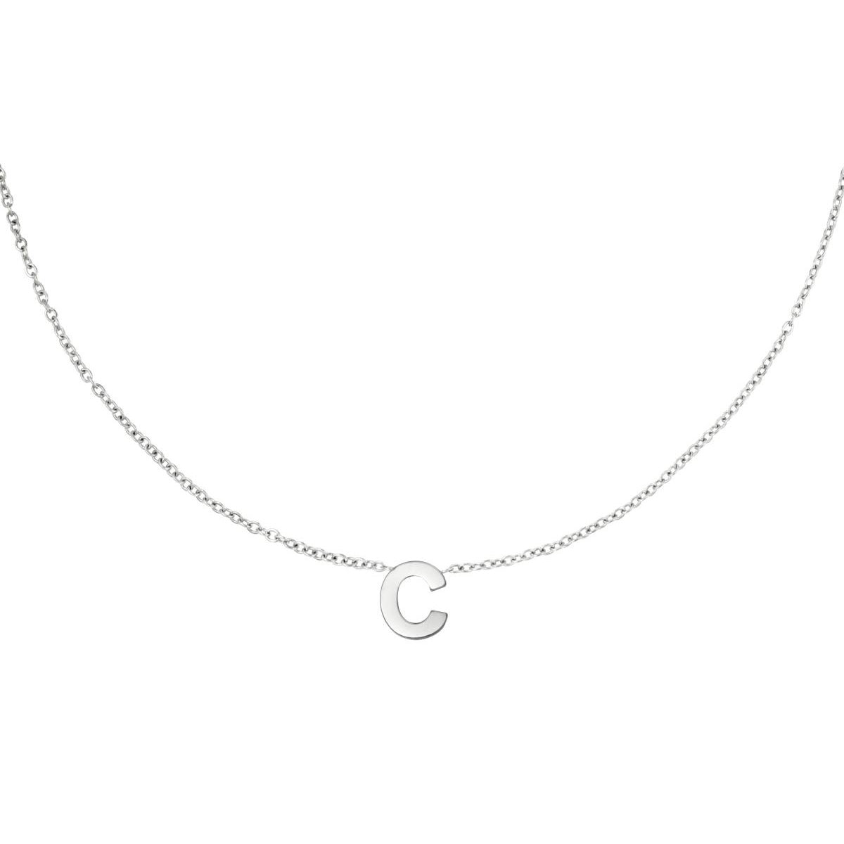 Ketting Initiaal Zilver