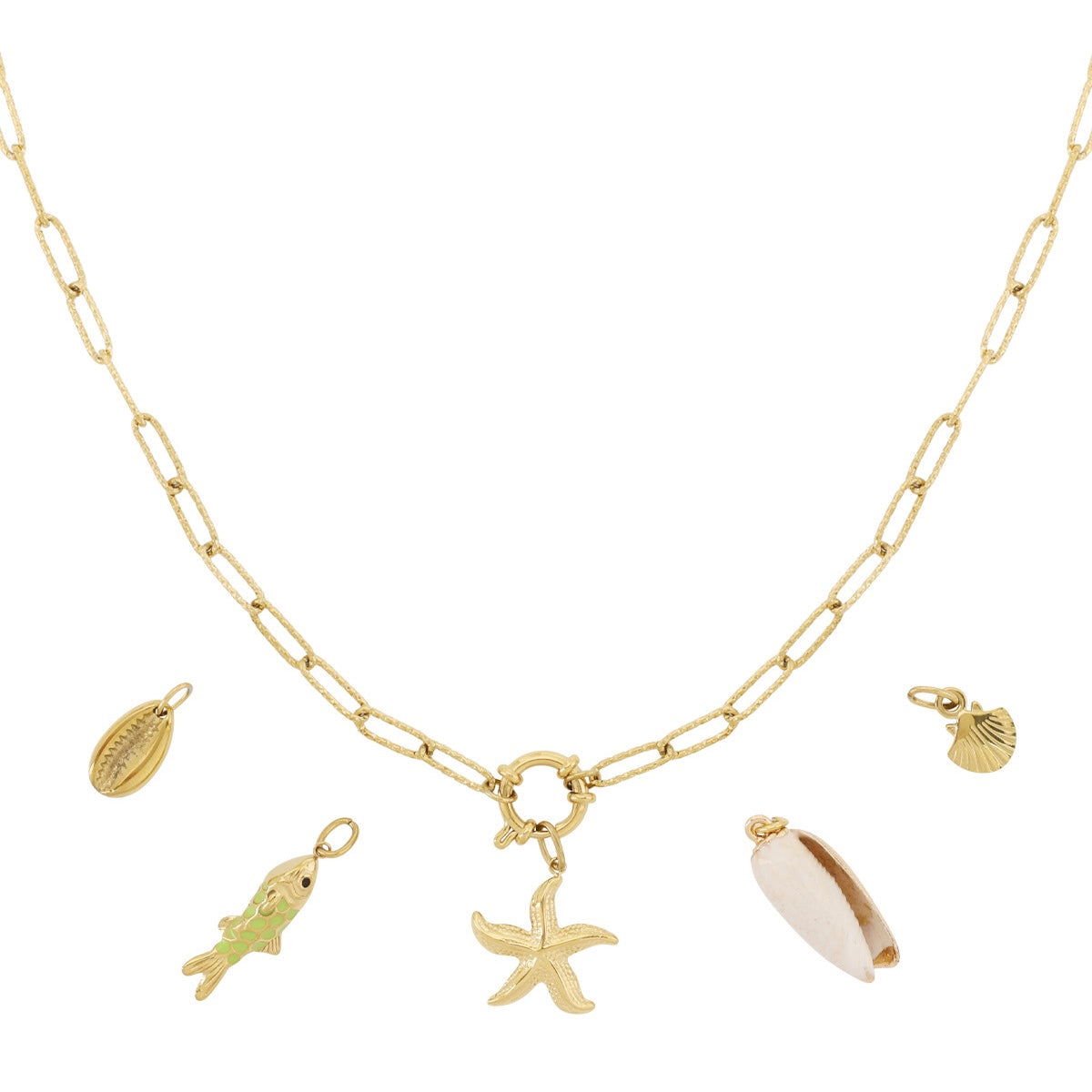 DIY zeesterren ketting