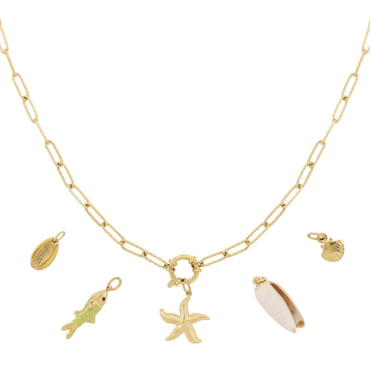 DIY zeesterren ketting