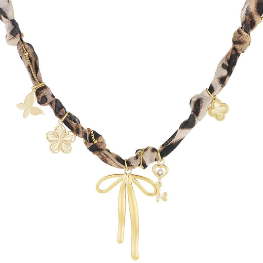 Leopard ketting