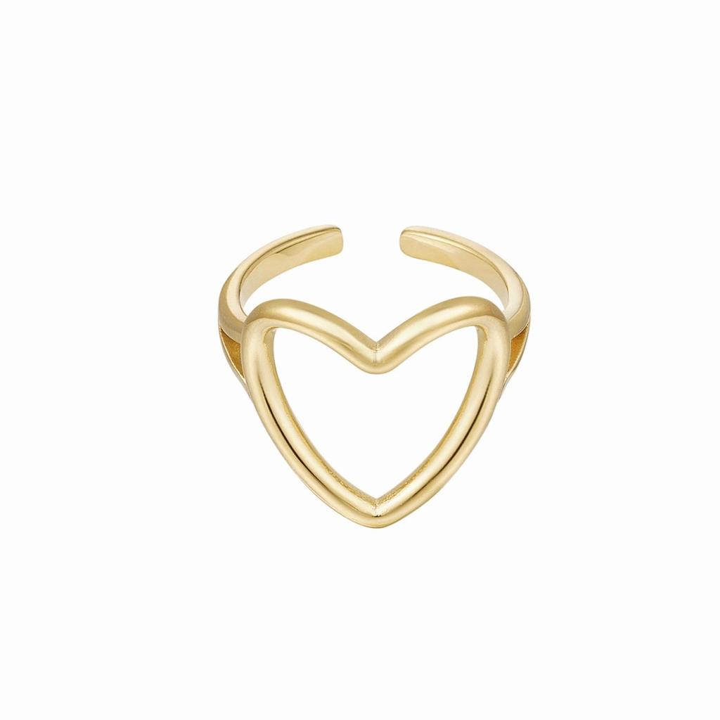 Big heart ring