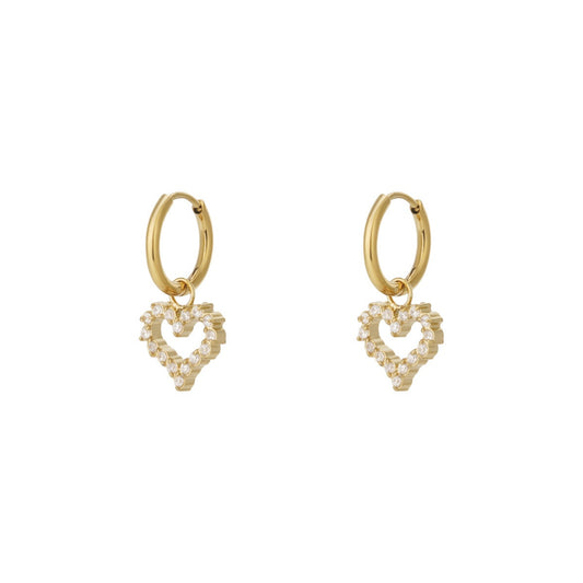 Oorbellen met Strass steentjes