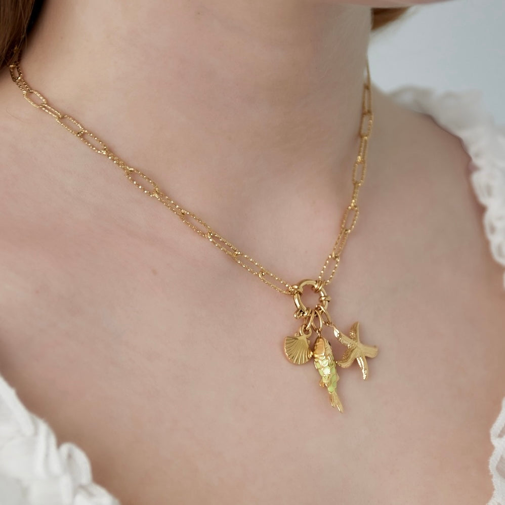DIY zeesterren ketting